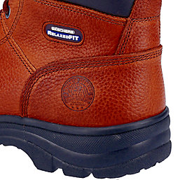 Skechers Workshire   Safety Boots Brown Size 10