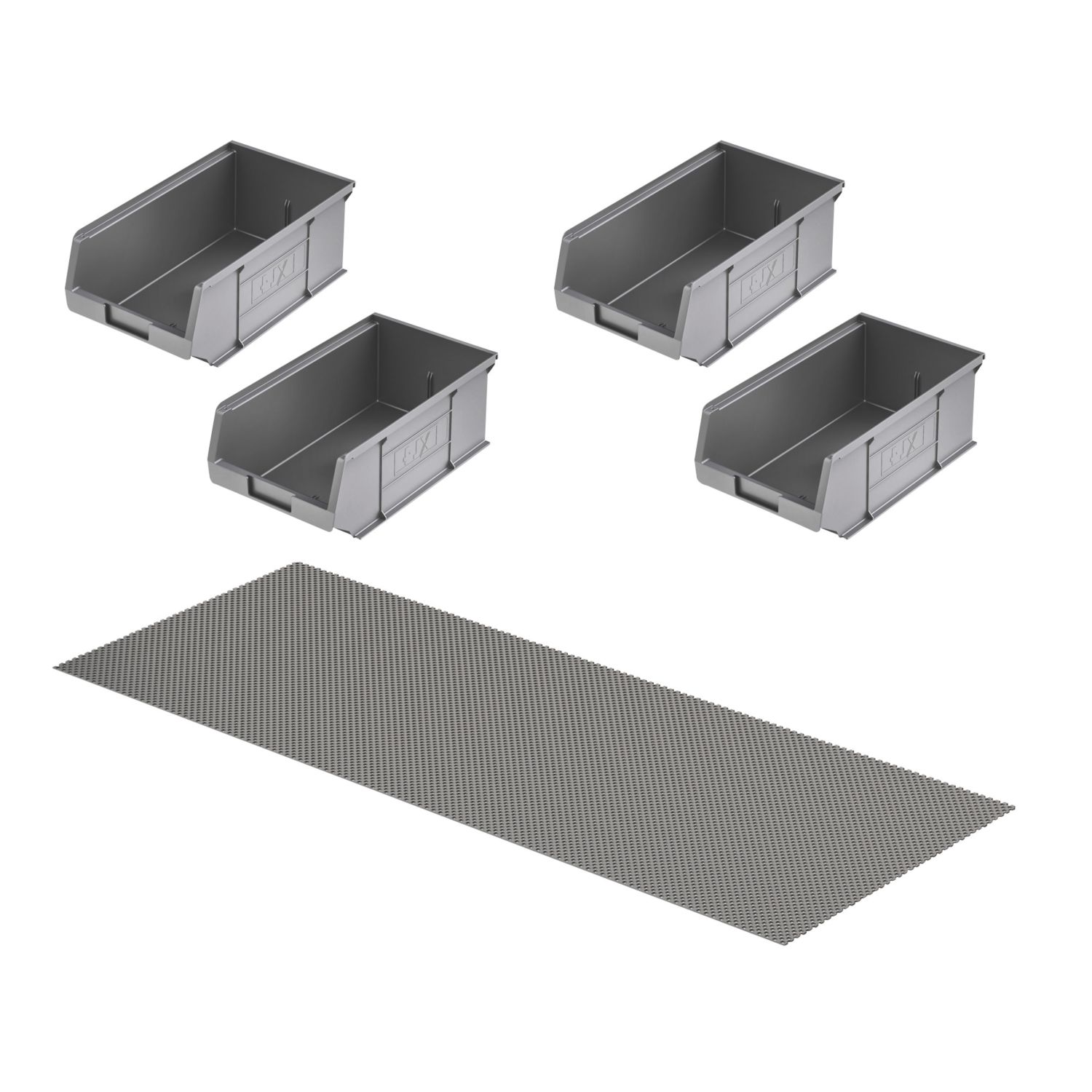 Van Guard TVR-COM-015 Storage Bins & Matting 9.1Ltr 4 Pack (173VG)
