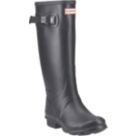 Hunter Huntress Wide Leg Size 8 Womens Black Non Safety Wellies