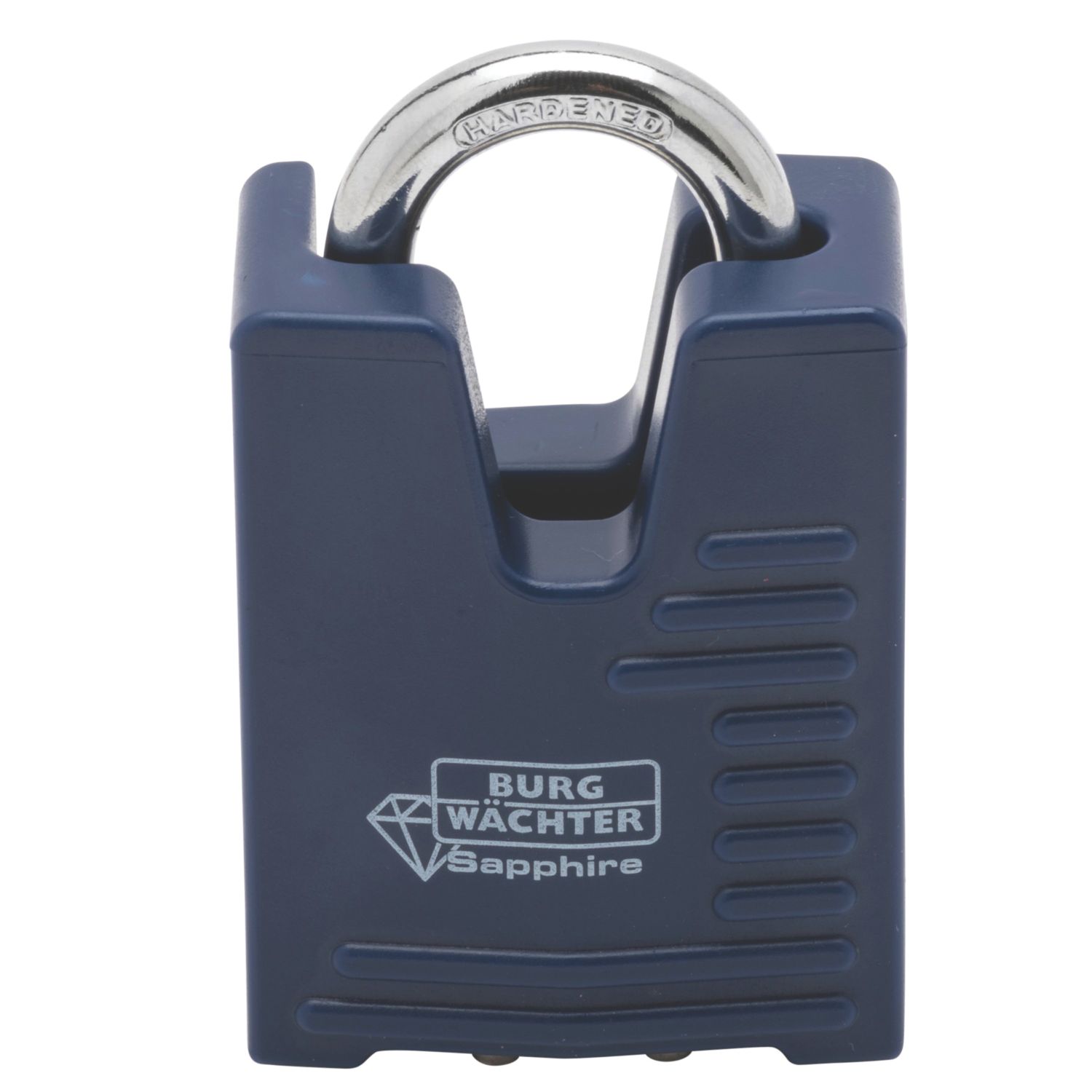 Burg-Wachter Sapphire Steel Weatherproof Closed Shackle Laminated Padlock 40mm (173YY)