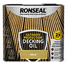 Ronseal Ultimate Decking Oil Natural 2.5Ltr