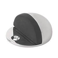 Oval Door Stops Polished Chrome 2 Pack