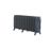 Arroll 470mm x 994mm 3685BTU Black Cast Iron 3 Column Radiator