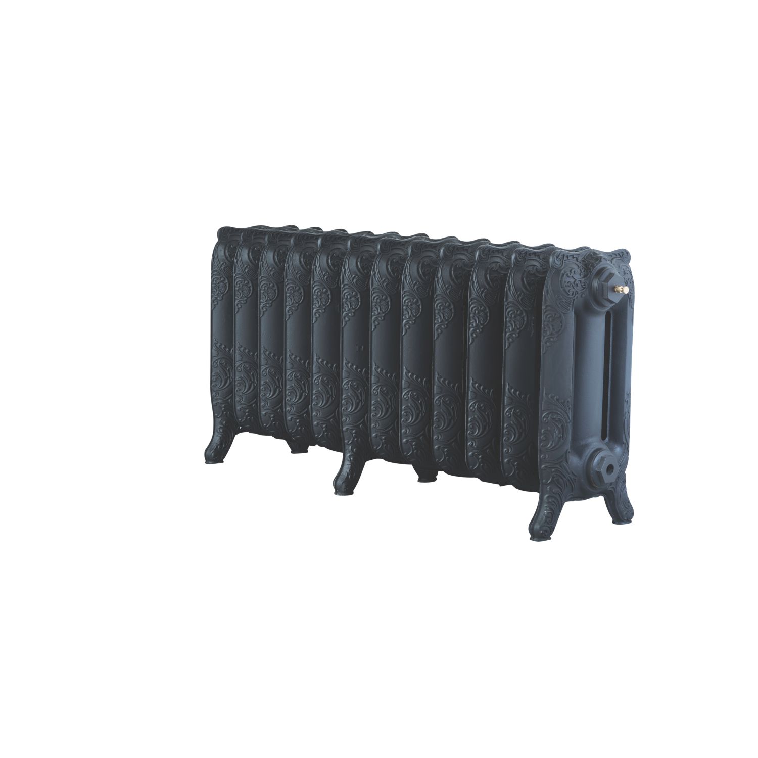 Arroll 470mm x 994mm 3685BTU Black Cast Iron 3 Column Radiator (1746P)
