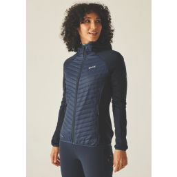 Regatta Andreson Hybrid Womens Jacket Navy Size 12