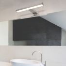 LAP Craven 300mm LED Mirror Light Satin Nickel 9W 900lm