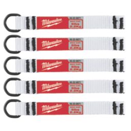 Milwaukee 4932471431 D-Ring Tool Lanyard Web Attachment 5 Pack