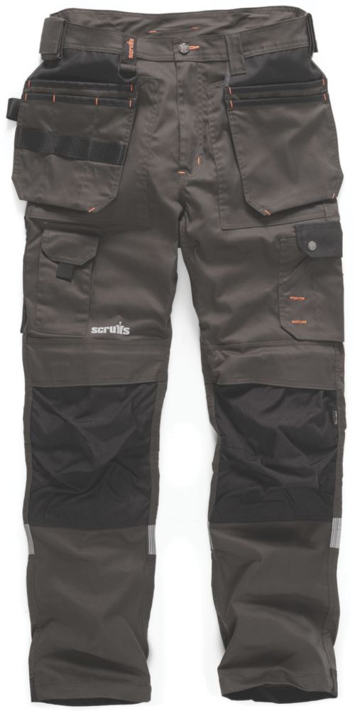 grey combat work trousers