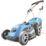 Hyundai HYM3800E 1600W 38cm Corded Electric Roller Mulching Lawn Mower 240V