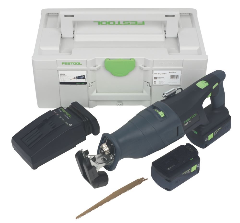 Festool RSC 18 5.0 EBPlus 18V 2 x 5.0Ah LiIon Airstream Brushless