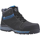 Albatros Tofane CTX Metal Free  Automatic Buckle Safety Boots Black / Blue Size 6.5