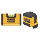 DEWALT DWHT99657-5 8m Tape Measure & Mini Spirit Level Set