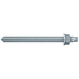 Fischer Zinc-Plated Steel Threaded Rods M12 x 220mm 10 Pack