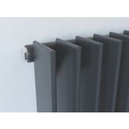 Ximax Atlantic 1800mm x 340mm 3573BTU Anthracite Vertical Designer Radiator