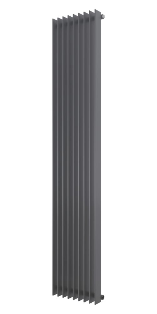 Ximax 1800mm x 340mm 3573BTU Anthracite Vertical Designer Radiator