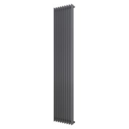 Ximax Atlantic 1800mm x 340mm 3573BTU Anthracite Vertical Designer Radiator
