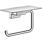 Hansgrohe AddStoris Toilet Roll Holder with Shelf Chrome