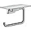 Hansgrohe AddStoris Toilet Roll Holder with Shelf Chrome
