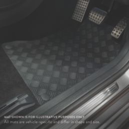 Car Mat Co. Hyundai Tucson Hybrid 2021 on Rubber Car Mats 4 Piece Set