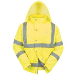 Site Battell Hi-Vis Pilot Jacket Yellow Medium 50" Chest