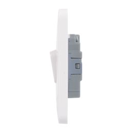 Schneider Electric Lisse 10A 1-Gang 3-Pole Fan Isolator Switch White