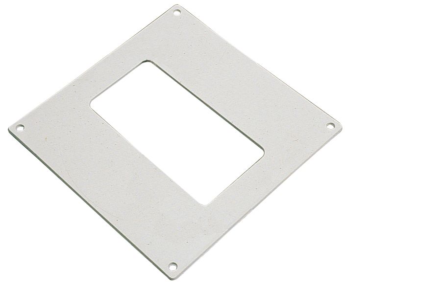 Manrose Rectangular Wall Plate White 100mm