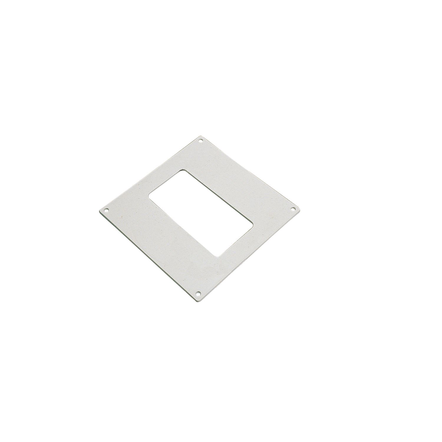Manrose Rectangular Wall Plate White 100mm (17523)