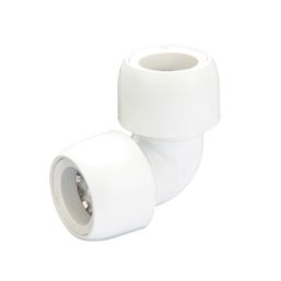Hep2O  Plastic Push-Fit Equal 90° Elbow 28mm
