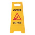 Essentials Warning Wet Paint A-Frame Safety Sign 600mm x 290mm