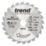 Trend CSB/21024TC Wood/Chipboard/MDF Circular Saw Blade 210mm x 30mm 24T