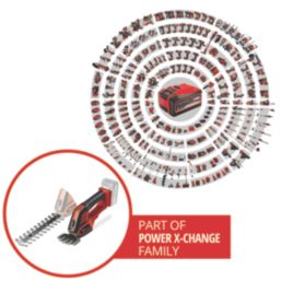 Einhell GE-CG 18/100 Li-Solo 18V Li-Ion Power X-Change  Cordless Grass & Hedge Shears - Bare