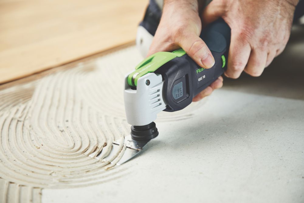 Festool 577238 OSC 18 E Basic Vecturo 18V Li Ion Brushless Cordless Oscillator Bare Screwfix