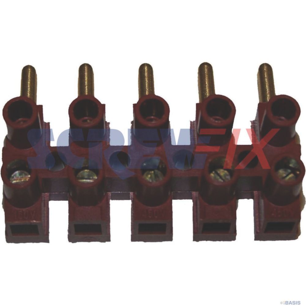 Baxi 7683434 TERMINAL BLOCK MALE Screwfix