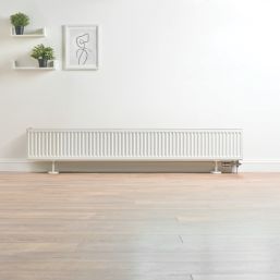 Time 300mm x 2000mm 1323BTU White Type 44 Convector Radiator