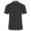 Regatta Contrast Coolweave Polo Shirt Black/Seal Grey Small 40" Chest