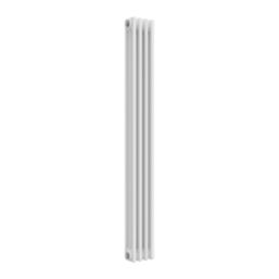 Reina 1500mm x 200mm 1934BTU White Vertical 3 Column Radiator