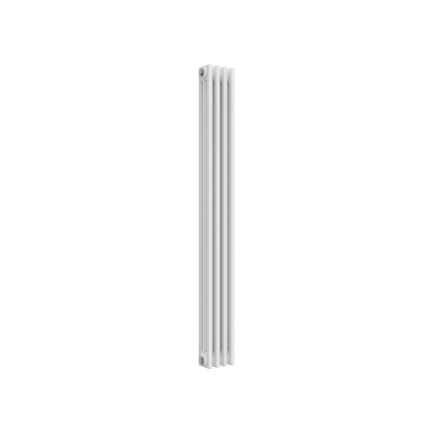 Reina 1500mm x 200mm 1934BTU White Vertical 3 Column Radiator (175LH)
