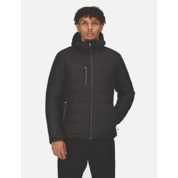 Regatta Navigate  Thermal Jacket Black/Seal Grey Small 37.5" Chest