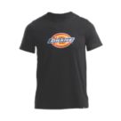 Dickies Heavyweight Tricolor Logo Tee Short Sleeve T-Shirt Black X Large 48" Chest