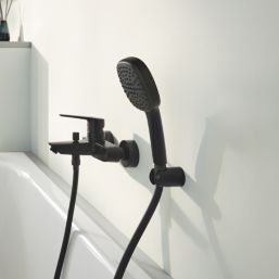 Grohe Vitalio Comfort 110 Set with Wall Shower Holder Matt Black