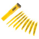 DEWALT  DT2442-QZ Multi-Material Reciprocating Saw Blade Set 8 Pieces