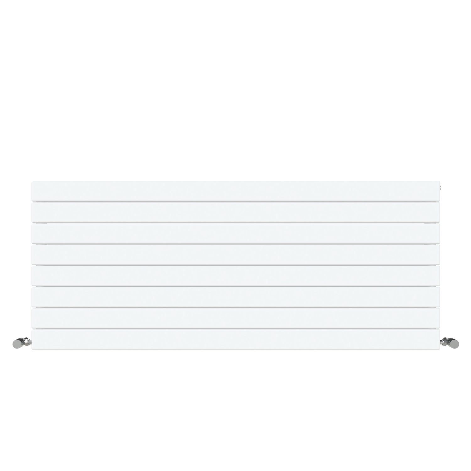 Flomasta 578mm x 1400mm 5159BTU White Horizontal Designer Radiator (1761G)