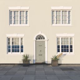 Sandtex 10Ltr Fine Textured Magnolia Masonry Paint