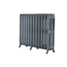 Arroll 760mm x 994mm 5896BTU Cast Grey Cast Iron 3 Column Radiator