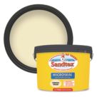 Sandtex 10Ltr Fine Textured Cornish Cream Masonry Paint