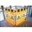Addgards Supergard 2-Panel Barrier Yellow 1100mm