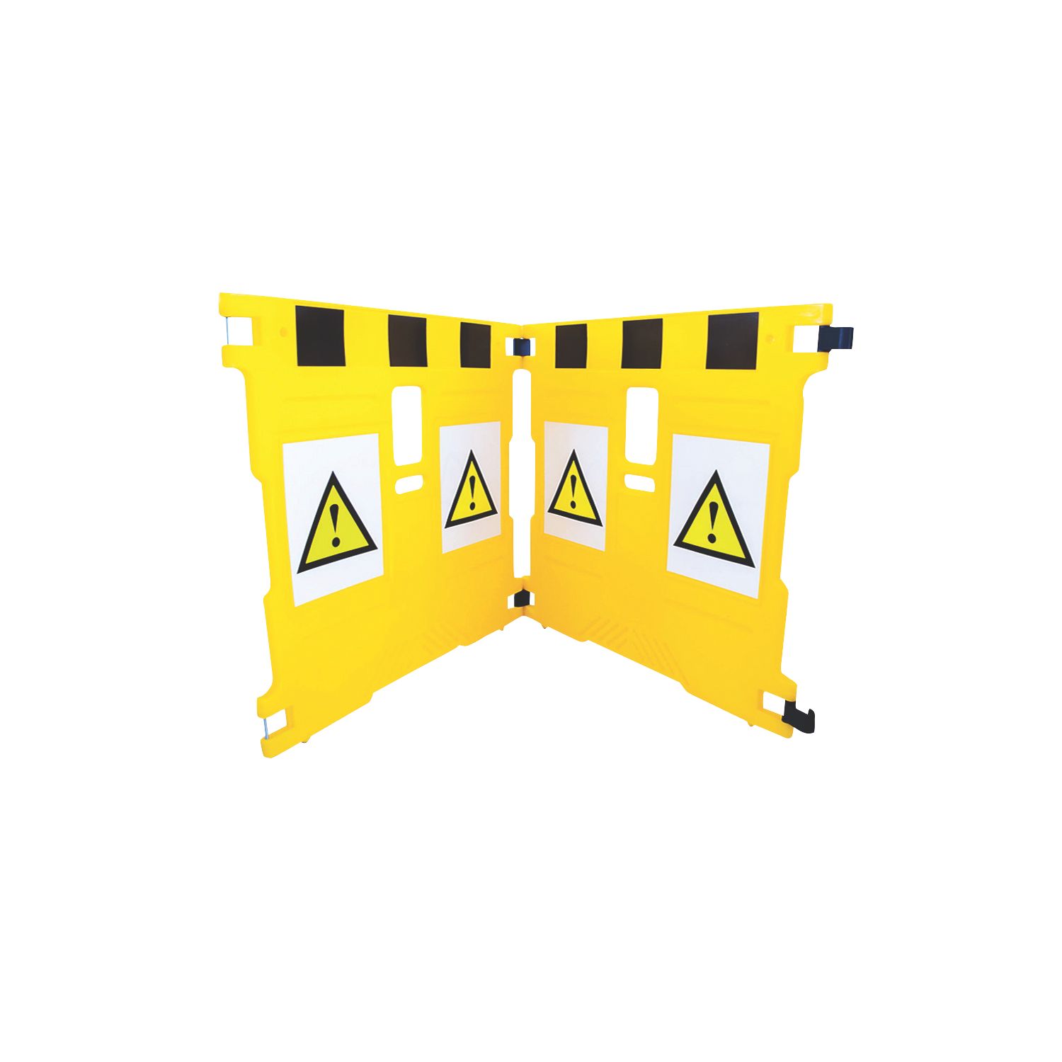 Addgards Supergard 2-Panel Barrier Yellow 1100mm (1766V)