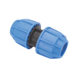 FloPlast 492012 MDPE Coupler 25mm x 25mm