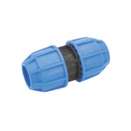 FloPlast 492012 MDPE Coupler 25mm x 25mm