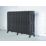 Arroll 760mm x 1234mm 7370BTU Black Cast Iron 3 Column Radiator